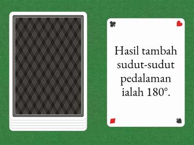 Sudut  pedalaman dan sudut peluaran segi tiga?