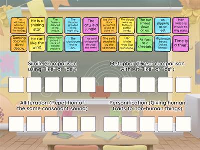 "Figurative Language Sort"