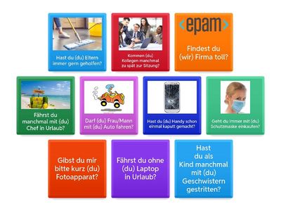 Menschen A2.1, L1 Possessivpronomen (Kopie)