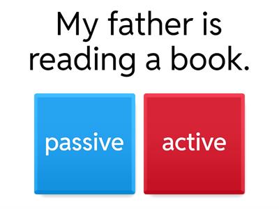 Active and Passive Voice