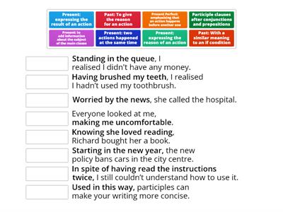 EF Advanced plus 2B CAE Participle Clauses