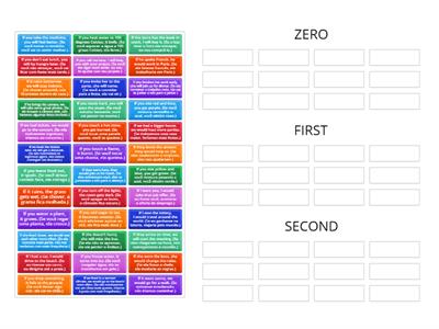 ZERO FIRST AND SECOND