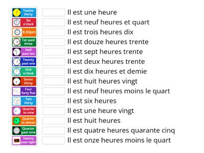 Time in French