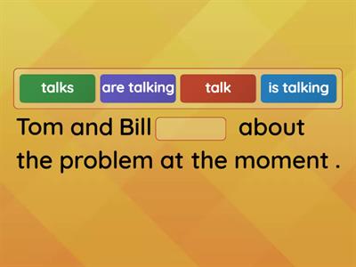  Simple Present & Continous Tense