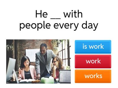 Present Simple Practice (affirmative)