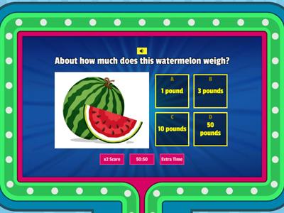 Estimating Weight/Mass