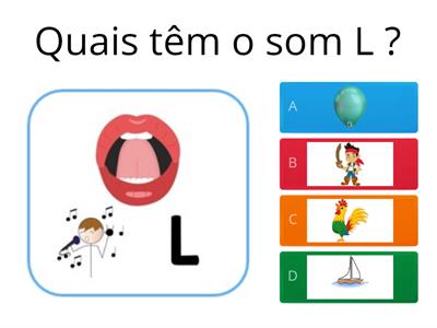 Identificação /l/ e /r/