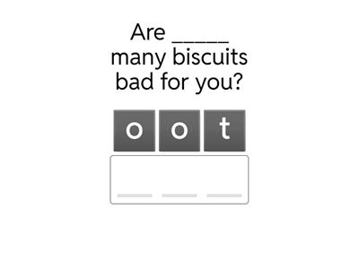 quantifiers - anagram