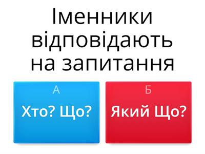  Іменник (повторення, 2 клас)