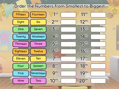 Number Order Challenge