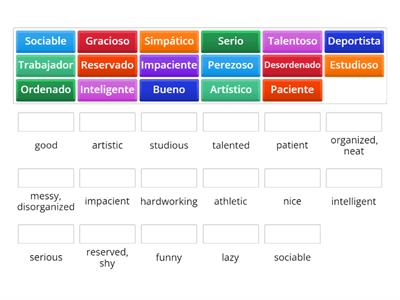 1b Adjectives