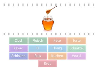 Pexseso Jídlo německy