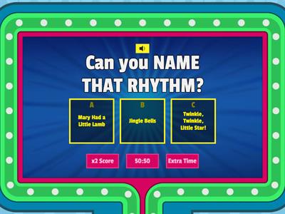 GUESS THAT RHYTHM!