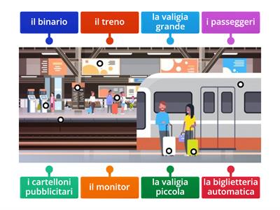 Alla stazione ferroviaria