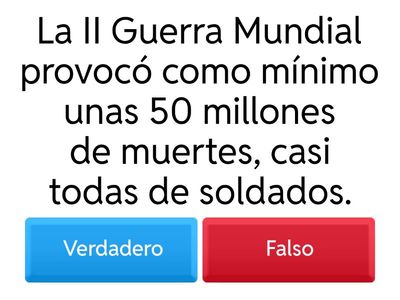 La Segunda Guerra Mundial