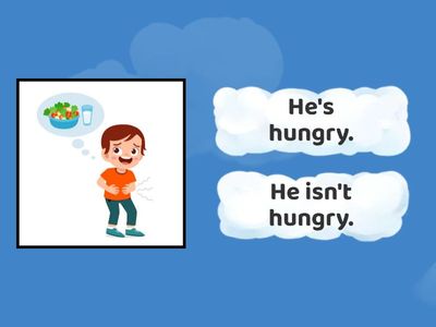 am am not/ is isn't/ are aren't