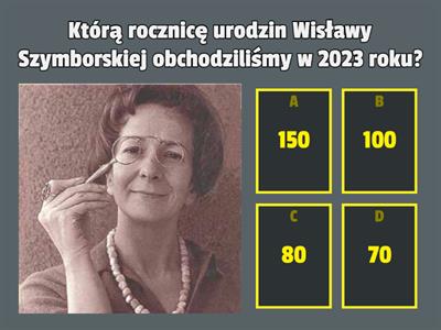 Oczywiste, że znam Noblistkę! (Patroni Roku 2023)