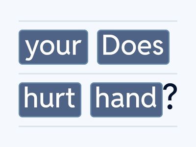 Yes/ No questions with 'hurt"