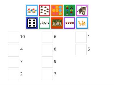 Number/Picture Match 1-10