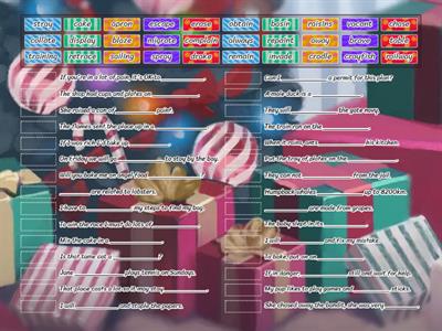 6. The sound ay spelt ai, ay, a...e, a