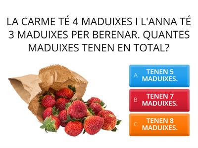 PROBLEMES SUMA I RESTA