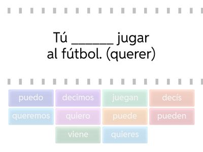 Spanish 2 - 1A - Conjugate