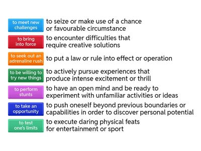 Class 43. Adrenaline rush.General English B2 | 60 min