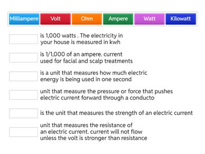 ELECTRICAL MEASUREMENTS