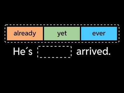 EFL_Present Perfect_yet, already, just