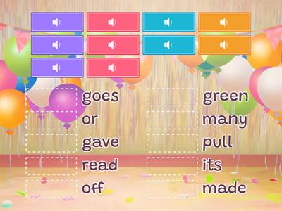 Lvl 4 - Match Up - 2nd Grade