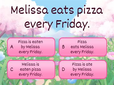 Passive voice: simple present /past