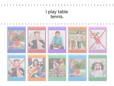 Engleski A1 - Present Simple + / - 