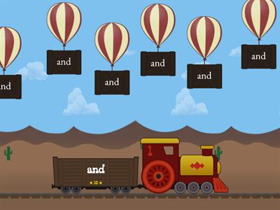 balloon pop basic words