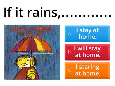 First and Second Conditional 