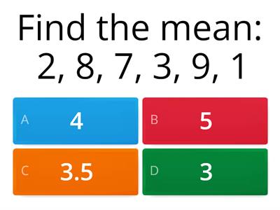 Averages: Mean