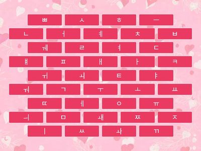 Korean letters pronunciation