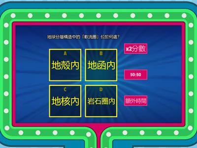 6-1地球構造與板塊運動