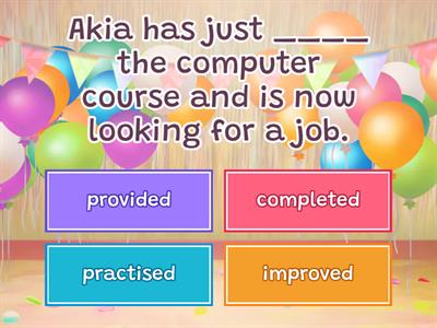 Gold Preliminary Unit 9 Review