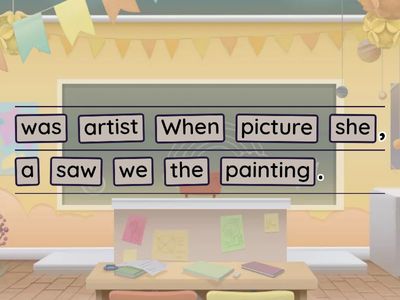 Order the sentences SY2 U2