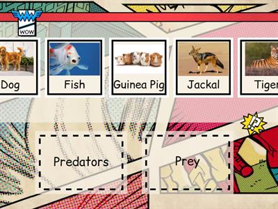 Predator or Prey speed sort