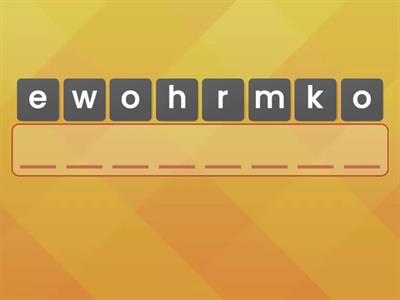 Anagram - Where are you from?