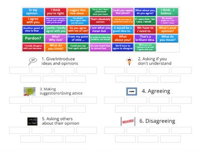 ILP: L1 FS English - Formal Group Discussion - Useful Expressions 