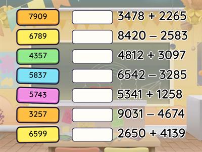 көптанбалы сандарды қосу және азайту