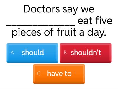Modal verbs of Obligation, Necessity and Advice