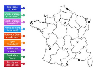 cr. French towns/cardinal directions