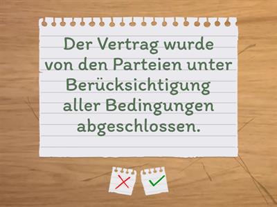 Partizip I und Partizip II als Adjektiv