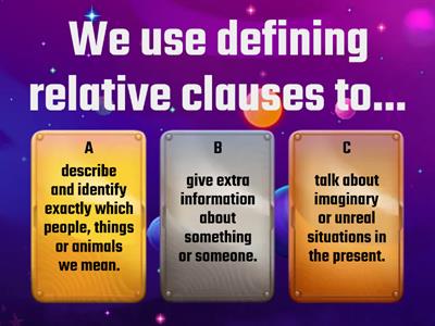 Relative Clauses