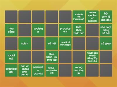 talent 8 - unit 6 - worksheet week 14