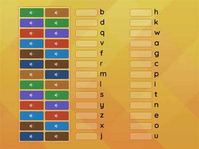 Alphabet - Lowercase 