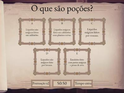 Quiz de Poções